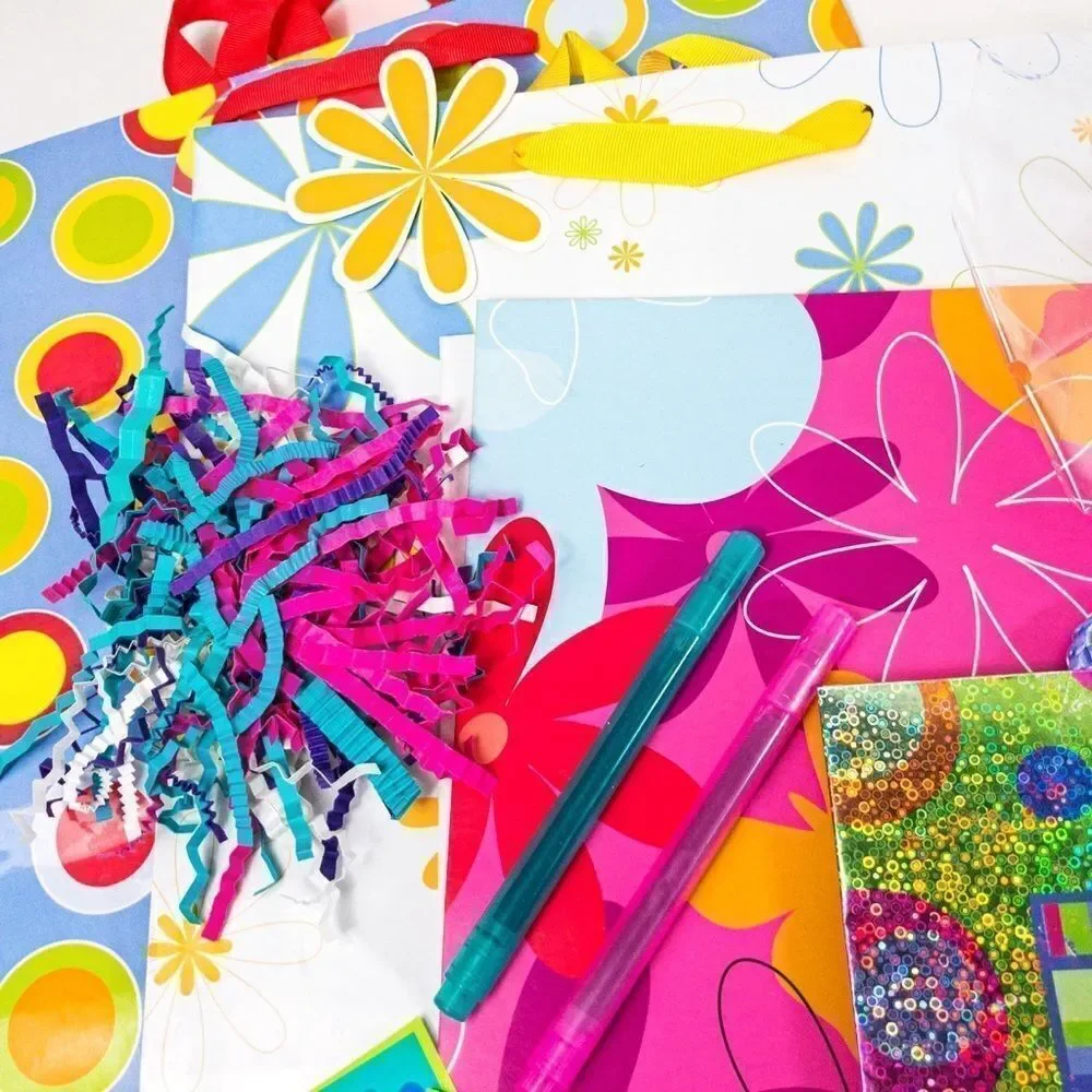 Birthday Girl Gift Bags & Tags - Large Bundle